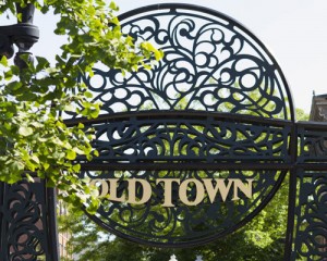 old town sign